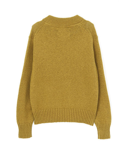 MHL.（エムエイチエル）の「SLUB COTTON LINEN（ニット/セーター・レディース・ネイビー/イエロー・2）」の11枚目の写真