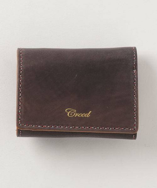 Creed(クリード)の「ITARY <イタリー> / 三つ折りウォレット(財布)」|ブラック