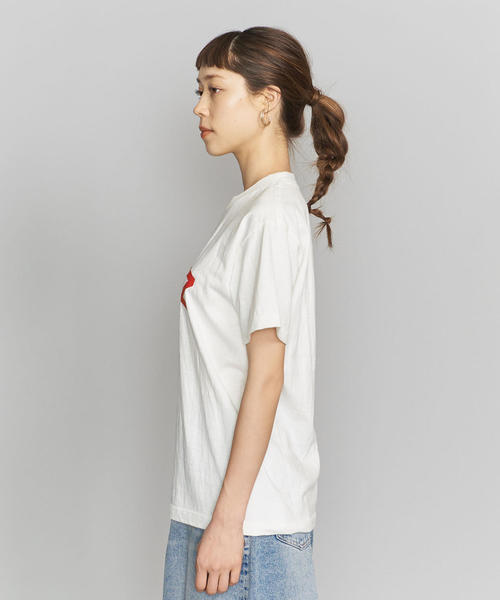 JACKSON MATISSE（ジャクソンマティス）の「＜JACKSON MATISSE＞HEINZ ロゴTシャツ（Tシャツ/カットソー・レディース・ホワイト・FREE）」の4枚目の写真