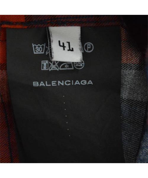 ブランド古着】フード付キ オーバーサイズ チェックシャツ 485990