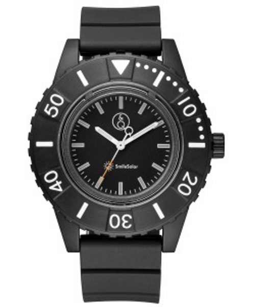 Q&Q SmileSolar（キューアンドキュースマイルソーラー）の「Ｑ＆Ｑ　Smile Solar　スマイルソーラー（アナログ腕時計・メンズ・ブラック系その他/ホワイト×ホワイト/ブラック×ブラック/ブラック×ブルー/ホワイト系その他/ブラック系その他2・FREE）」の3枚目の写真