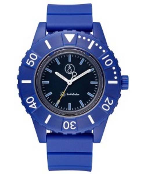 Q&Q SmileSolar（キューアンドキュースマイルソーラー）の「Ｑ＆Ｑ　Smile Solar　スマイルソーラー（アナログ腕時計・メンズ・ブラック系その他/ホワイト×ホワイト/ブラック×ブラック/ブラック×ブルー/ホワイト系その他/ブラック系その他2・FREE）」の5枚目の写真