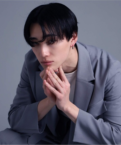 LION HEART（ライオンハート）の「【限定展開】“LH-1”G型ピアス（ツイスト）/サージカルステンレス（金属アレルギー対応）【LION HEART / ライオンハート】（ピアス（片耳用）・メンズ・ブラック/シルバー/ゴールド/ライトブラック・ONE SIZE）」の20枚目の写真