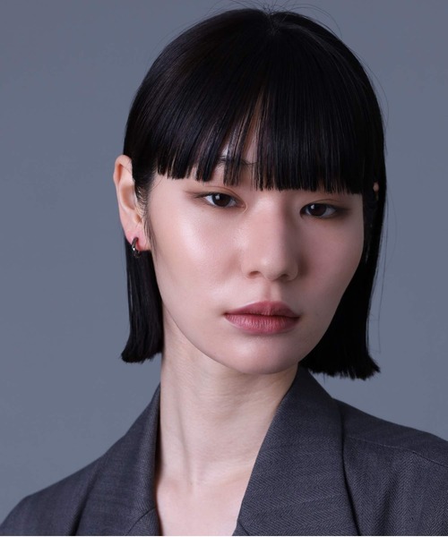 LION HEART（ライオンハート）の「【限定展開】“LH-1”G型ピアス（ツイスト）/サージカルステンレス（金属アレルギー対応）【LION HEART / ライオンハート】（ピアス（片耳用）・メンズ・ブラック/シルバー/ゴールド/ライトブラック・ONE SIZE）」の21枚目の写真