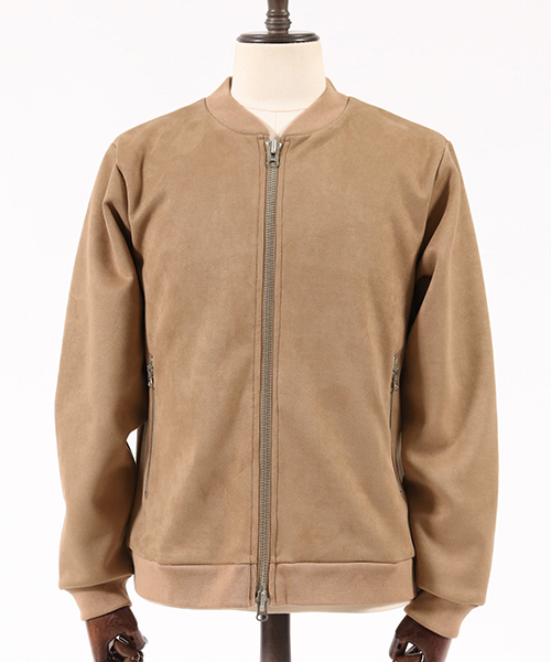 CAMBIO（カンビオ）の「mj6498-Fake Suede Cut Blouson ブルゾン（ブルゾン・メンズ・チャコール/ベージュ/ブラック・L/S/M）」の13枚目の写真