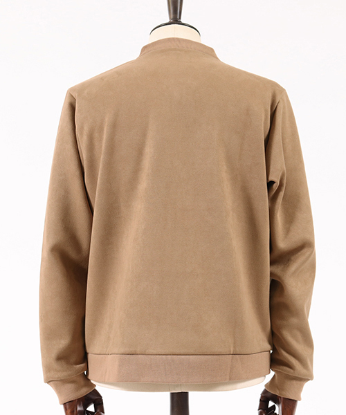 CAMBIO（カンビオ）の「mj6498-Fake Suede Cut Blouson ブルゾン（ブルゾン・メンズ・チャコール/ベージュ/ブラック・L/S/M）」の15枚目の写真