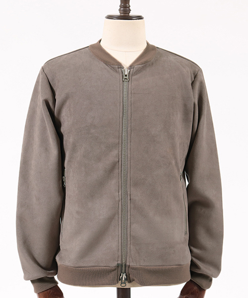 CAMBIO（カンビオ）の「mj6498-Fake Suede Cut Blouson ブルゾン（ブルゾン・メンズ・チャコール/ベージュ/ブラック・L/S/M）」の7枚目の写真