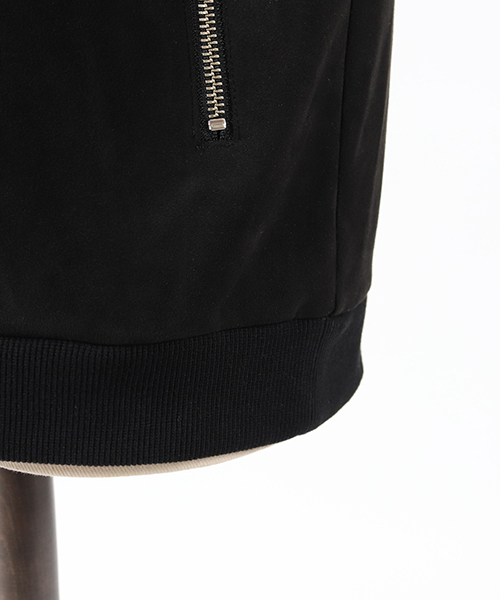 CAMBIO（カンビオ）の「mj6498-Fake Suede Cut Blouson ブルゾン（ブルゾン・メンズ・チャコール/ベージュ/ブラック・L/S/M）」の14枚目の写真