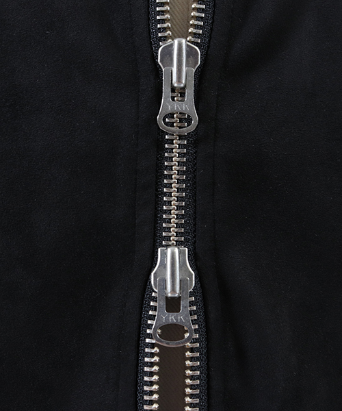 CAMBIO（カンビオ）の「mj6498-Fake Suede Cut Blouson ブルゾン（ブルゾン・メンズ・チャコール/ベージュ/ブラック・L/S/M）」の8枚目の写真