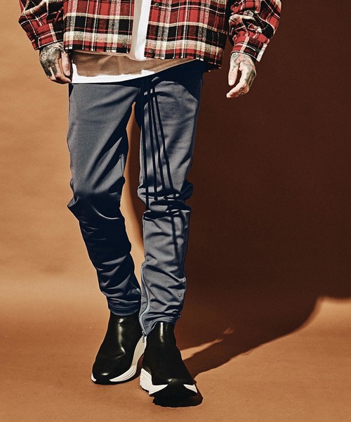 MSML（エムエスエムエル）の「SKINNY ZIP JERSEY PANTS（その他パンツ・メンズ・ブラック/グレー・S/M/L）」の22枚目の写真
