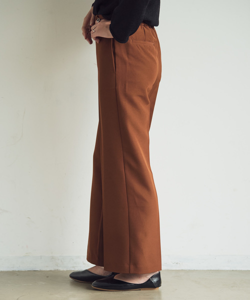 Aunt Marie's(アントマリーズ)の「AUNT MARIE'S センタープレスセミフレアパンツ(その他パンツ・レディース・ブラック/ベージュ/ブラウン・SMALL/MEDIUM)」の21枚目の写真