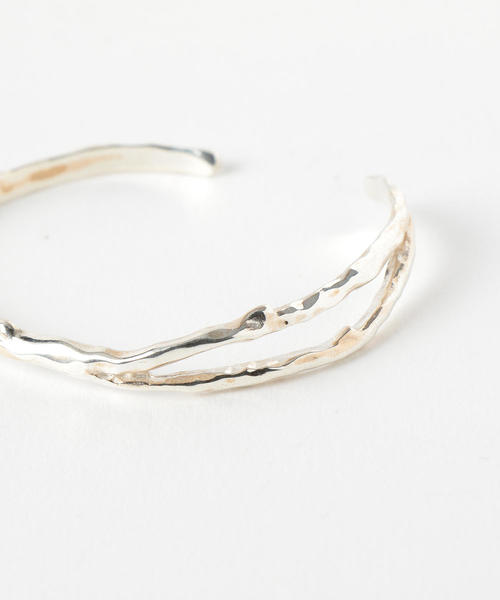 BEAUTY&YOUTH UNITED ARROWS（ビューティーアンドユースユナイテッドアローズ）の「＜BAITS＞TREE BRANCH バングル/SILVER 925（バングル/リストバンド・レディース・シルバー・FREE）」の2枚目の写真