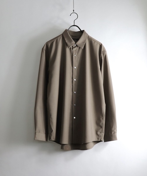 Confirm（コンファーム）の「Confirm / コンファーム TRスナップボタンシャツ（シャツ/ブラウス・メンズ・ブラック/ベージュ/ブラウン/グレー/ミント/ベージュ系その他/ブラック系その他/パープル・M/L）」の6枚目の写真