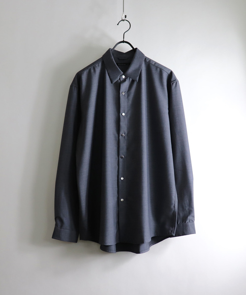 Confirm（コンファーム）の「Confirm / コンファーム TRスナップボタンシャツ（シャツ/ブラウス・メンズ・ブラック/ベージュ/ブラウン/グレー/ミント/ベージュ系その他/ブラック系その他/パープル・M/L）」の4枚目の写真