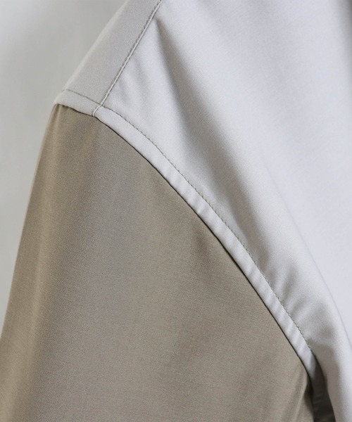 Confirm（コンファーム）の「Confirm / コンファーム TRスナップボタンシャツ（シャツ/ブラウス・メンズ・ブラック/ベージュ/ブラウン/グレー/ミント/ベージュ系その他/ブラック系その他/パープル・M/L）」の15枚目の写真