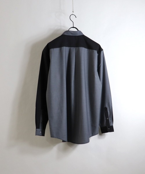 Confirm（コンファーム）の「Confirm / コンファーム TRスナップボタンシャツ（シャツ/ブラウス・メンズ・ブラック/ベージュ/ブラウン/グレー/ミント/ベージュ系その他/ブラック系その他/パープル・M/L）」の9枚目の写真