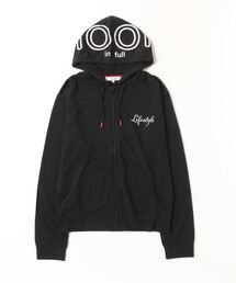 STYLEBLOCK（スタイルブロック）の「バック袖プリントミニ裏毛フルジップアップスウェットパーカー（パーカー）」