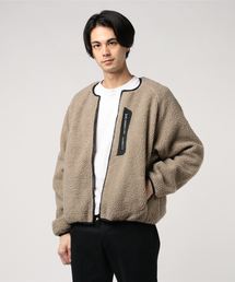 CORISCO ボア ノーカラー ブルゾン(M1)