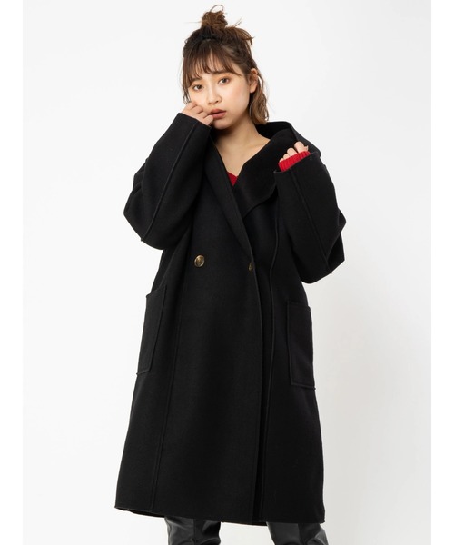 セール Mcbee セシルマクビー のテーラードジャケット 起毛ボンディングフーデッドコーディガン をセール価格で購入できます Ailand Mcbee セシルマクビー のファッション 起毛ボンディングフーデッドコーディガン テーラードジャケット