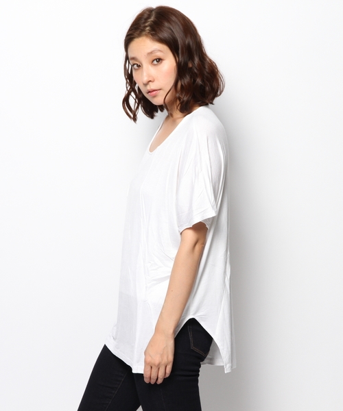LOVE BOAT（ラブ・ボート）の「BASIC　Tシャツ（Tシャツ/カットソー・レディース・ホワイト系/グレー系/ブルー系・FREE）」の11枚目の写真
