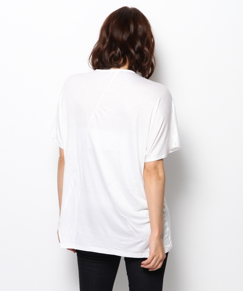 LOVE BOAT（ラブ・ボート）の「BASIC　Tシャツ（Tシャツ/カットソー・レディース・ホワイト系/グレー系/ブルー系・FREE）」の4枚目の写真