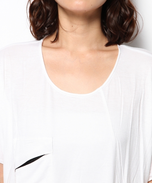 LOVE BOAT（ラブ・ボート）の「BASIC　Tシャツ（Tシャツ/カットソー・レディース・ホワイト系/グレー系/ブルー系・FREE）」の5枚目の写真