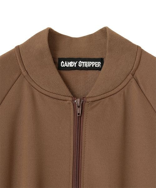 Candy Stripper（キャンディストリッパー）の「HONE HONE MOUSE JERSEY ブルゾン（ブルゾン・レディース・ブラック/ブラウン/グリーン・2）」の8枚目の写真