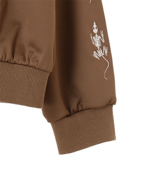 Candy Stripper（キャンディストリッパー）の「HONE HONE MOUSE JERSEY ブルゾン（ブルゾン・レディース・ブラック/ブラウン/グリーン・2）」の9枚目の写真