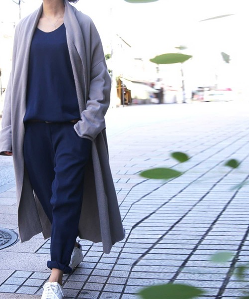 antiqua(アンティカ)の「ワンマイルウェア(Tシャツ/カットソー・レディース・ネイビー/オリーブ/モスグリーン/ブラウン系その他・FREE)」の4枚目の写真