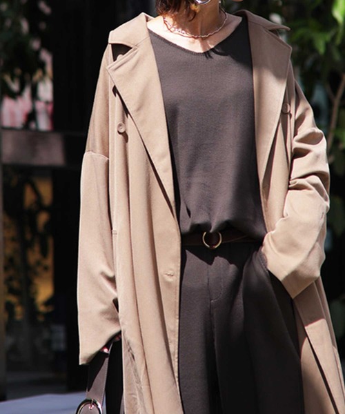 antiqua(アンティカ)の「ワンマイルウェア(Tシャツ/カットソー・レディース・ネイビー/オリーブ/モスグリーン/ブラウン系その他・FREE)」の11枚目の写真