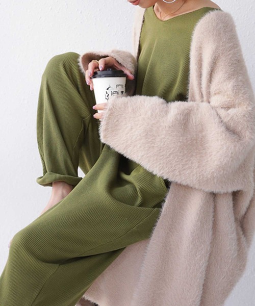 antiqua(アンティカ)の「ワンマイルウェア(Tシャツ/カットソー・レディース・ネイビー/オリーブ/モスグリーン/ブラウン系その他・FREE)」の20枚目の写真