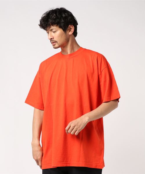 新品♦超激安♦ロサンゼルスアパレル♦６.５oz　ガーメントダイ　半袖Ｔ♦オレンジ LOS ANGELES APPAREL（ロサンゼルスアパレル）の「【LOS ANGELES