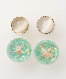 【Kahiko】スタフィシーピアス 4点セット