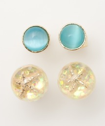 【Kahiko】スタフィシーピアス 4点セット