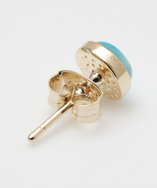Kahiko(カヒコ)の「【Kahiko】スタフィシーピアス 4点セット(ピアス(両耳用)・レディース・ホワイト/ターコイズブルー・FREE)」の3枚目の写真