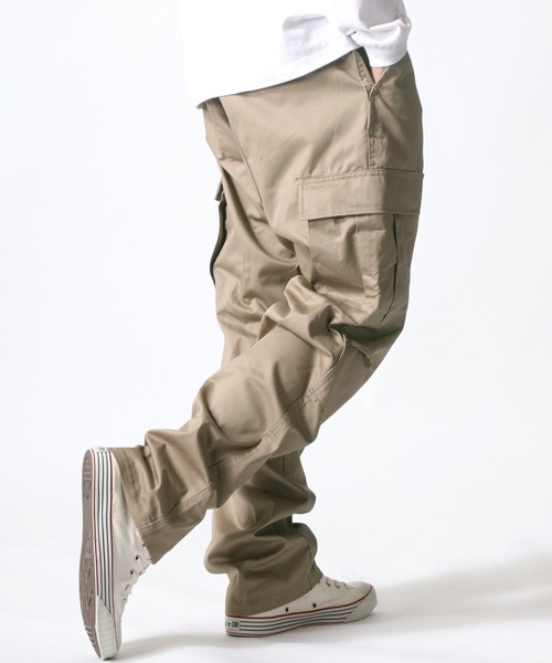 ROTHCO（ロスコ）の「ROTHCO/ロスコ BDU CARGOPANTS/ワイドカーゴパンツ/カラーパンツ/ワークパンツ（カーゴパンツ・メンズ・ホワイト系その他/グレー系その他/ベージュ系その他/グリーン系その他/ブルー系その他/パープル系その他/イエロー系その他/ピンク系その他/レッド系その他/オレンジ系その他/ベージュ系その他2/ライトブラウン/ブラック/オリーブ/ベージュ・S/M/L）」の6枚目の写真