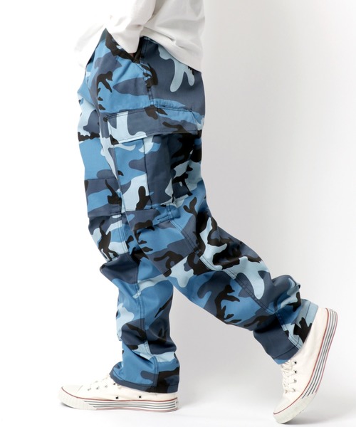 ROTHCO（ロスコ）の「ROTHCO/ロスコ BDU CARGOPANTS/ワイドカーゴパンツ/カラーパンツ/ワークパンツ（カーゴパンツ・メンズ・ホワイト系その他/グレー系その他/ベージュ系その他/グリーン系その他/ブルー系その他/パープル系その他/イエロー系その他/ピンク系その他/レッド系その他/オレンジ系その他/ベージュ系その他2/ライトブラウン/ブラック/オリーブ/ベージュ・S/M/L）」の11枚目の写真