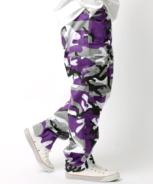 ROTHCO（ロスコ）の「ROTHCO/ロスコ BDU CARGOPANTS/ワイドカーゴパンツ/カラーパンツ/ワークパンツ（カーゴパンツ・メンズ・ホワイト系その他/グレー系その他/ベージュ系その他/グリーン系その他/ブルー系その他/パープル系その他/イエロー系その他/ピンク系その他/レッド系その他/オレンジ系その他/ベージュ系その他2/ライトブラウン/ブラック/オリーブ/ベージュ・S/M/L）」の12枚目の写真