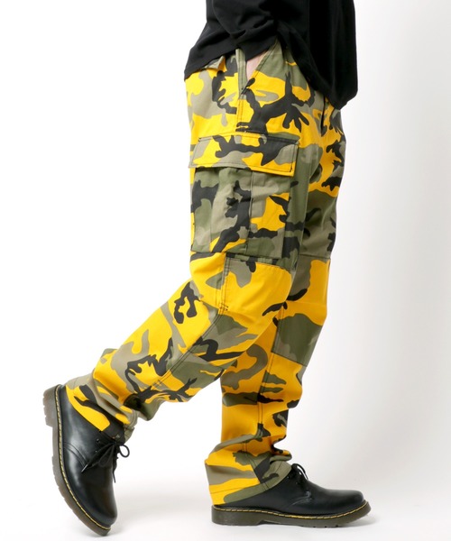 ROTHCO（ロスコ）の「ROTHCO/ロスコ BDU CARGOPANTS/ワイドカーゴパンツ/カラーパンツ/ワークパンツ（カーゴパンツ・メンズ・ホワイト系その他/グレー系その他/ベージュ系その他/グリーン系その他/ブルー系その他/パープル系その他/イエロー系その他/ピンク系その他/レッド系その他/オレンジ系その他/ベージュ系その他2/ライトブラウン/ブラック/オリーブ/ベージュ・S/M/L）」の13枚目の写真