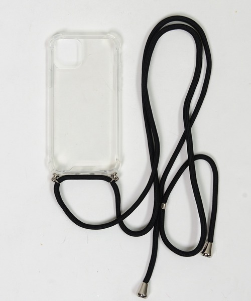 shopnikoniko（ショップニコニコ）の「クリア スマホショルダー ショルダースマホケース パラコード（スマホケース/カバー・レディース・ホワイト/ブラック/ピンク/グリーン/パイソン・iPhone 11/iPhone 7/8/SE(第2/第3世代)/iPhone XS/X/iPhone 11 Pro/iPhone XR/iPhone 12/iPhone 13/iPhone 14/iPhone 14 Pro）」の16枚目の写真