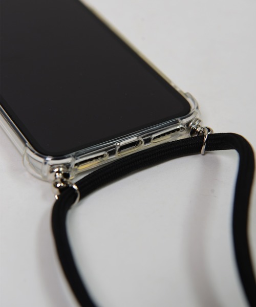 shopnikoniko（ショップニコニコ）の「クリア スマホショルダー ショルダースマホケース パラコード（スマホケース/カバー・レディース・ホワイト/ブラック/ピンク/グリーン/パイソン・iPhone 11/iPhone 7/8/SE(第2/第3世代)/iPhone XS/X/iPhone 11 Pro/iPhone XR/iPhone 12/iPhone 13/iPhone 14/iPhone 14 Pro）」の19枚目の写真