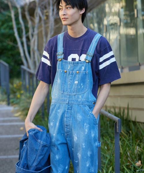 セール】Lee/リー オーバーオール/サロペット ペイント加工DUNGAREES
