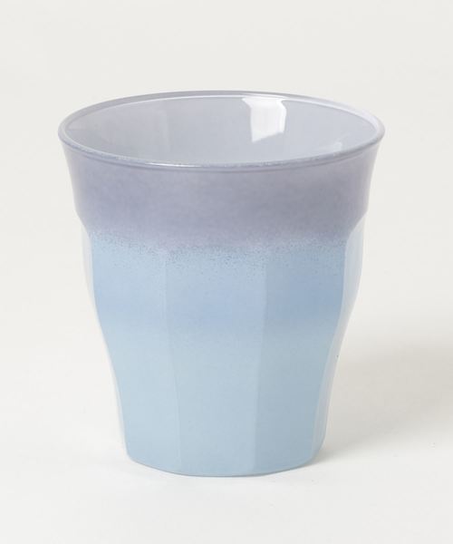 JACK & MARIE（ジャックアンドマリー）の「JACK & MARIE DURALEX ピカルディーグラス（グラス/マグカップ/タンブラー・レディース・ライトブルー/オレンジ/ホワイト×ブルー・ONE SIZE）」の6枚目の写真