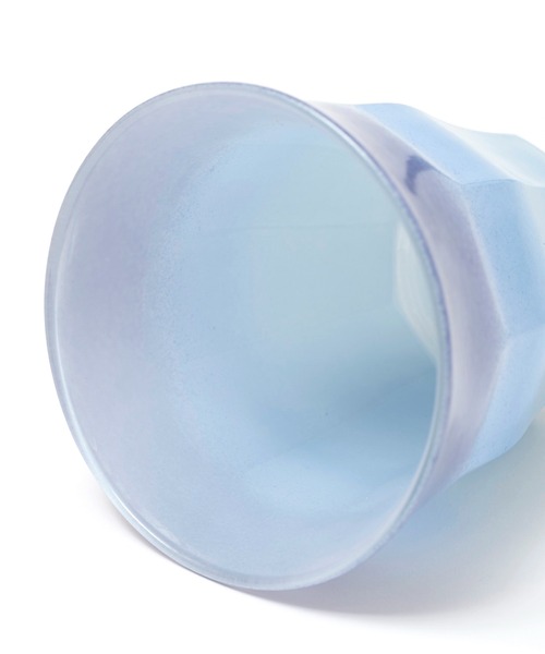 JACK & MARIE（ジャックアンドマリー）の「JACK & MARIE DURALEX ピカルディーグラス（グラス/マグカップ/タンブラー・レディース・ライトブルー/オレンジ/ホワイト×ブルー・ONE SIZE）」の8枚目の写真