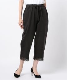 Samansa Mos2 | レースとピンタックパンツ(その他パンツ)