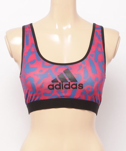 セール】adidas/アディダス スポーツブラ ハーフトップ（スポーツブラ