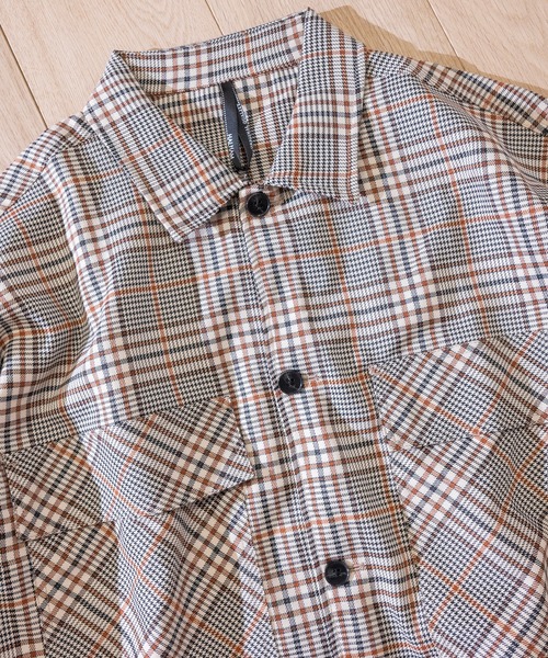 JOHN'S CLOSET(ジョンズクローゼット)の「【i】チェック柄カバーオール ジャケット(カバーオール・メンズ・ベージュ/ブラック・LARGE/MEDIUM/X-LARGE)」の12枚目の写真