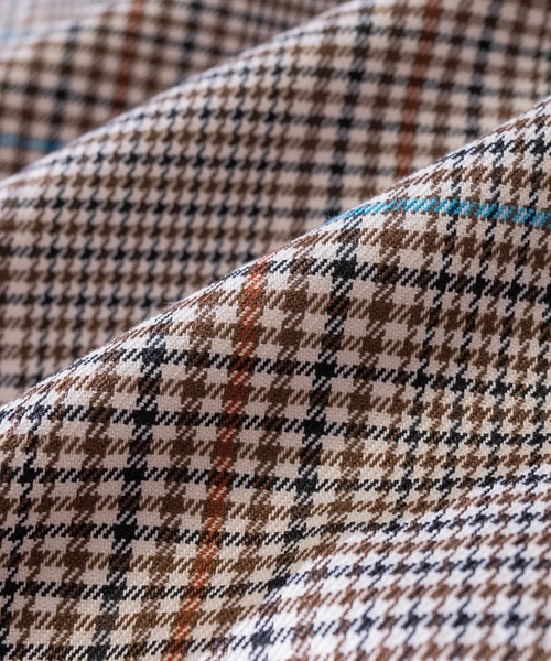 JOHN'S CLOSET(ジョンズクローゼット)の「【i】チェック柄カバーオール ジャケット(カバーオール・メンズ・ベージュ/ブラック・LARGE/MEDIUM/X-LARGE)」の5枚目の写真