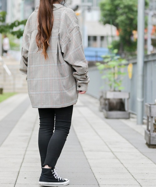 JOHN'S CLOSET(ジョンズクローゼット)の「【i】チェック柄カバーオール ジャケット(カバーオール・メンズ・ベージュ/ブラック・LARGE/MEDIUM/X-LARGE)」の14枚目の写真
