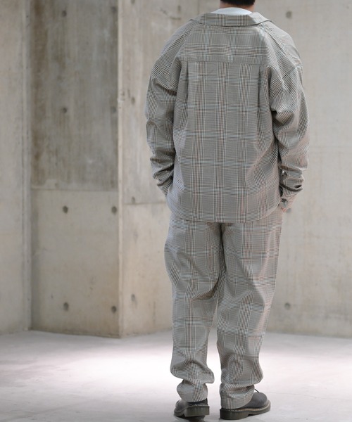 JOHN'S CLOSET(ジョンズクローゼット)の「【i】チェック柄カバーオール ジャケット(カバーオール・メンズ・ベージュ/ブラック・LARGE/MEDIUM/X-LARGE)」の18枚目の写真